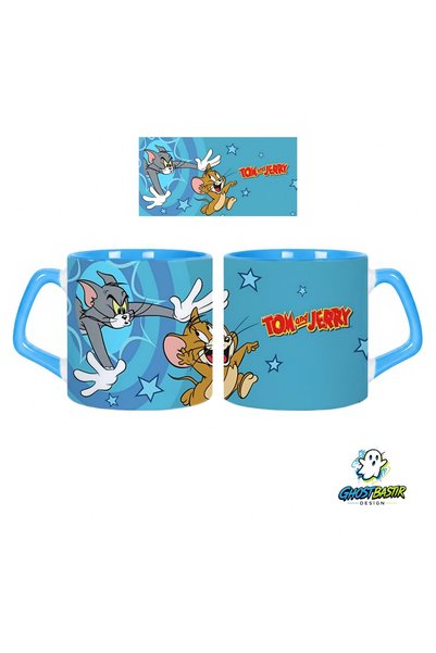 Ghostbastır Design Tom ve Jerry Kupa Bardak | Tek Adet 1089