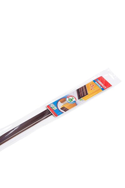 OEM Prag izolator pentru usi, Geko Double, PVC rigid, maro, 1 m