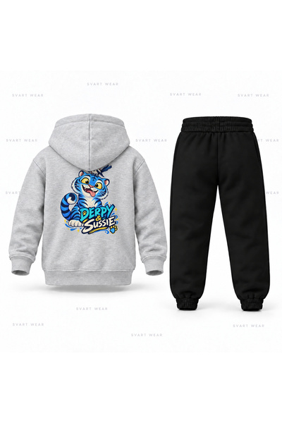 SVART WEAR طقم بدلة رياضية للأطفال مطبوع عليه KPop Demon Hunters Derpy Sussie
