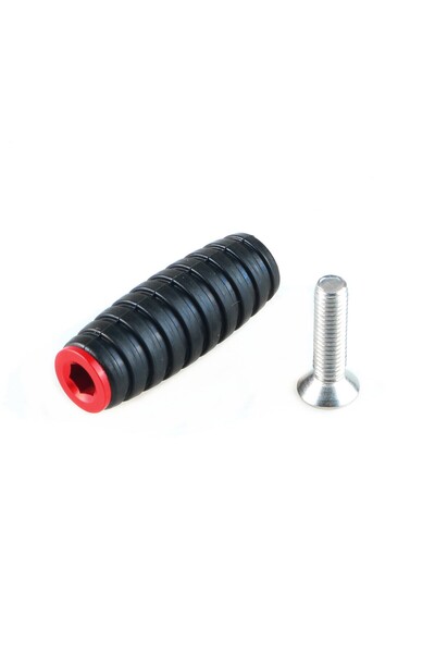 Choice Red Motorcycle Gear Shift Brake Lever Toe Pegs Toepegs Pedals Foot Peg...