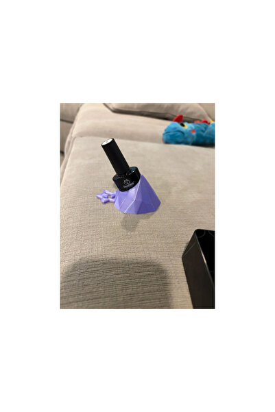 DU&ER 2-Pack Nail Polish Holder – Rock-Design Nail Polish Bottle Stand and Na...