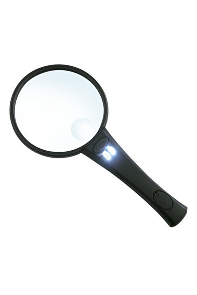 Tipa Μεγεθυντικός φακός χειρός με φωτισμό LED, δύο επίπεδα μεγέθυνσης MG2B-4