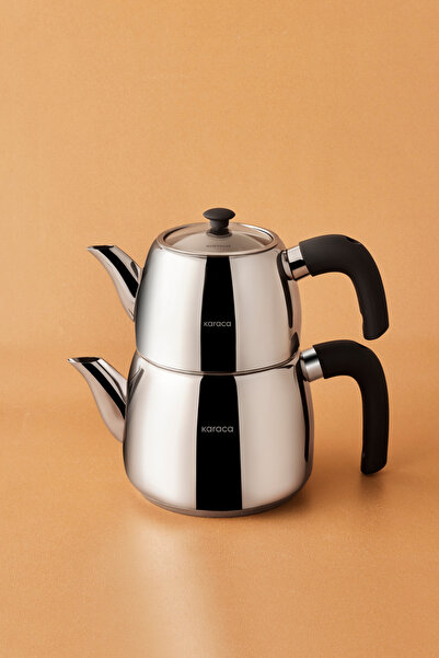 Karaca Powersteel 316+ Galya Maxi Çaydanlık Takımı 1,6L & 3L