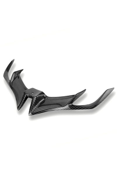 Choice Carbon Fibre Color Motorcycle Front Fairing ABS Aerodynamic Winglets L...
