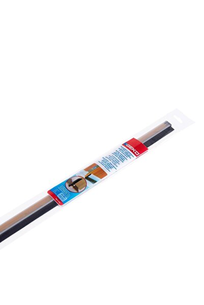 OEM Prag izolator cu perie, pentru usi, Geko Plastiflex, PVC rigid, transpare...
