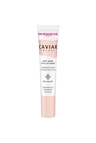 Dermacol Cremă Anti-Îmbătrânire pentru Ochi și Buze Caviar Energy 15 ml