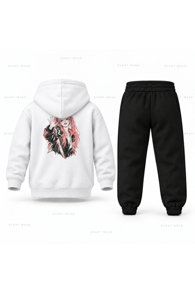 SVART WEAR طقم بدلة رياضية للأطفال من KPop Demon Hunters Mira Karakalem Selam...