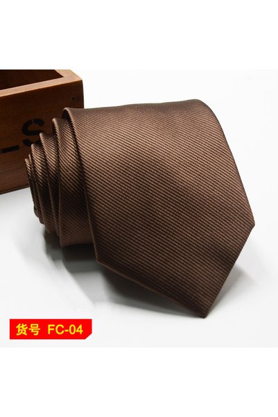 Choice FC-04 67 Styles Men's Ties Solid Color Stripe Flower Floral 7-8cm Jacq...