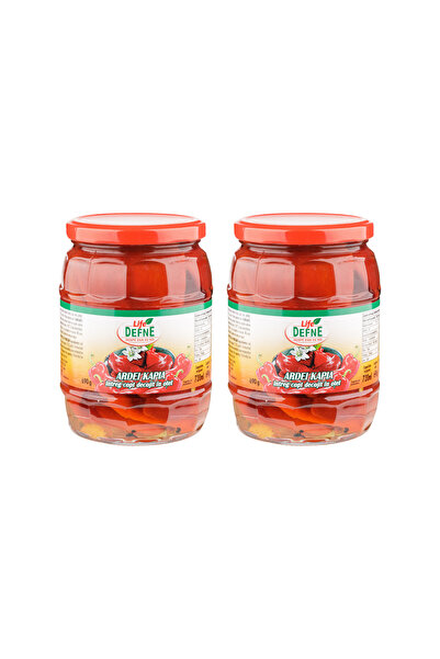 Defne Ardei kapia întreg copt decojit in oțet 2buc x 720ml