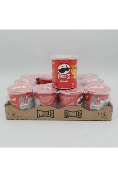 Pringles رقائق أصلية في علبة كرتون 12*40 جرام من جزيرة راجوا