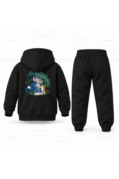 SVART WEAR طقم بدلة رياضية للأطفال مطبوع عليه KPop Demon Hunters Derpy Leaf