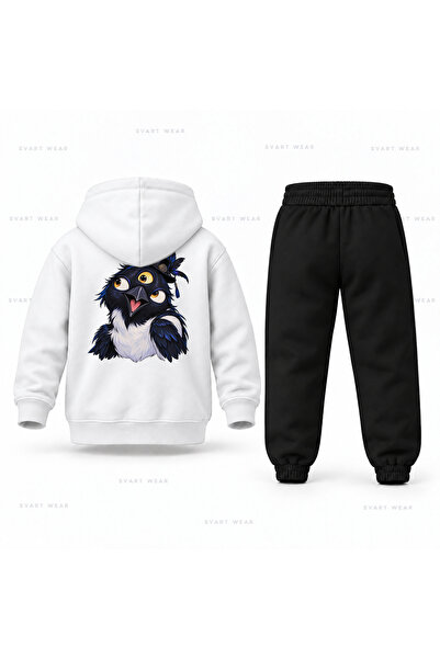 SVART WEAR طقم بدلة رياضية للأطفال مطبوع عليه KPop Demon Hunters Sussie Uc Bakis