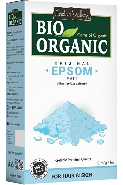 Indus Valley Bio Organic 100% Natural Halal Certified Premium Quality Epsom B...