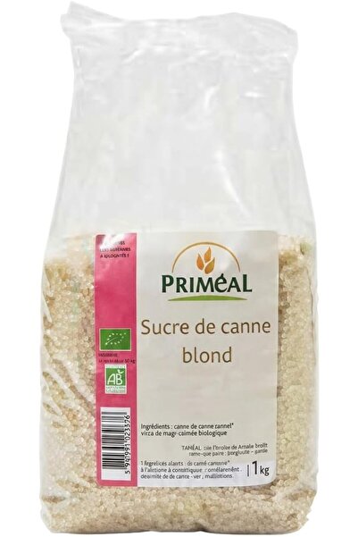 Primeal إكيبيو سكر ذهبي 1 كجم |   مُحلي طبيعي من قصب السكر |   ملمس كريستالي ...