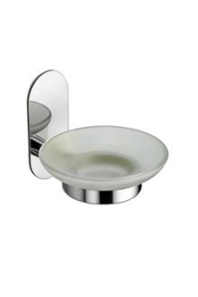 ardini Soap Dispenser with Adhesive Glass Plate Ss201 Stainless Steel Color C...
