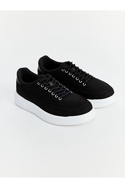 LC Waikiki Lcw Steps Black Men's Sneaker with Nevavm Difference