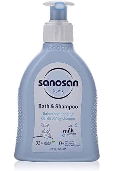 Sanosan شامبو ومستحضر استحمام للأطفال 200 مل
