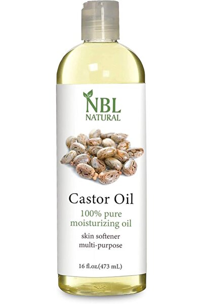 NBL Natural زيت الخروع متعدد الأغراض للترطيب والشفاء، 473 مل