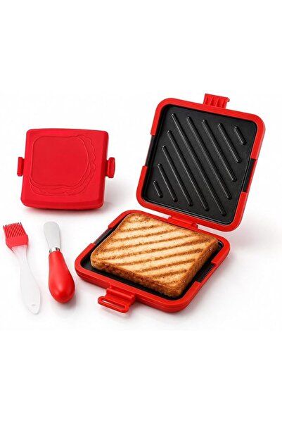 GENERAL Microwave Sandwich Maker for Kitchen, Silicone Toastie Mold for Oven ...