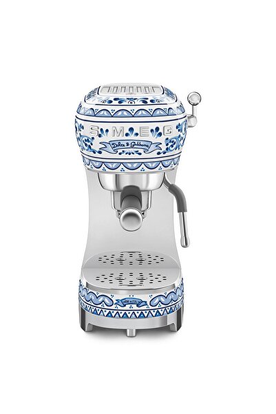 SMEG 50's Style D&G Blu Mediterraneo Collection Espresso Kahve Makinesi