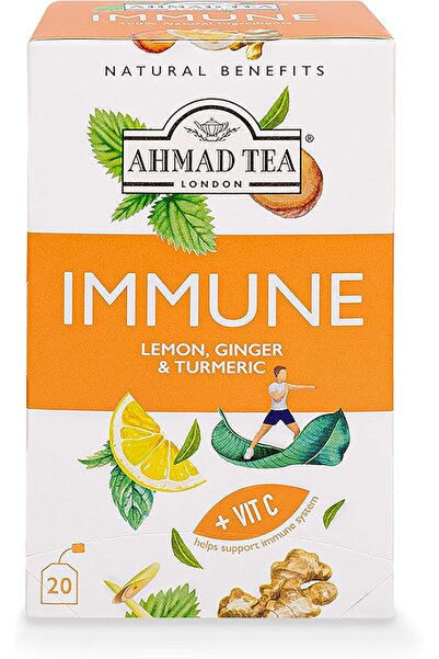 Ahmad Tea كيس شاي مغلف للحماية من احمد تي، 20 كيس × 1.5 جرام