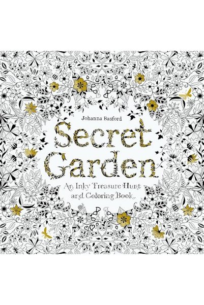 GENERAL Secret Garden: An Inky Treasure Hunt and Coloring Book for Adults