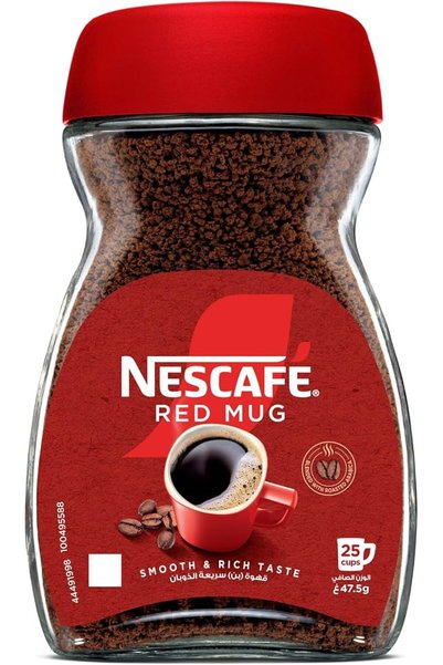 NESCAFÉ DOLCE GUSTO Nescafe Red Mug Instant Coffee Jar 47.5g