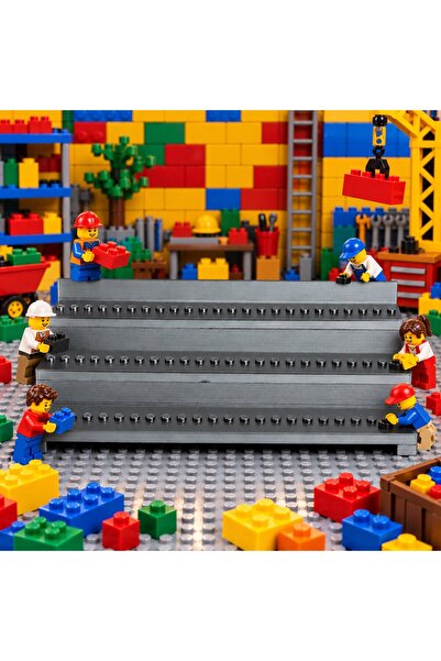 OyuncaklarÜlkesi Lego ve Minifigür Uyumlu 3 Katlı Sergileme Standı Minifigür ...
