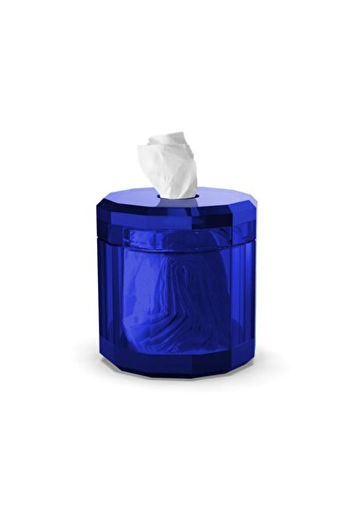 Decor Walther Kristall Tissue Box - Blue