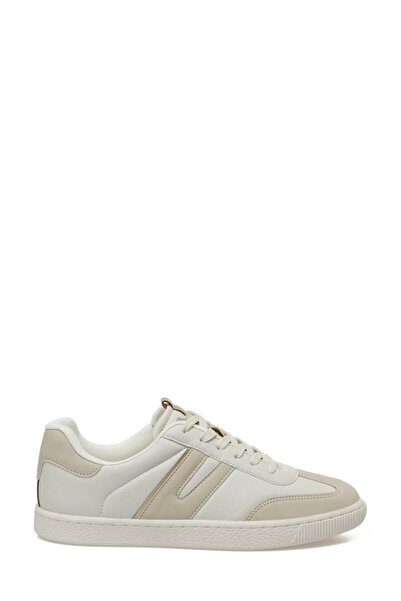 Kinetix Günlük Rahat Kalıp Bağcıklı Kadın Krem Sneaker Peru