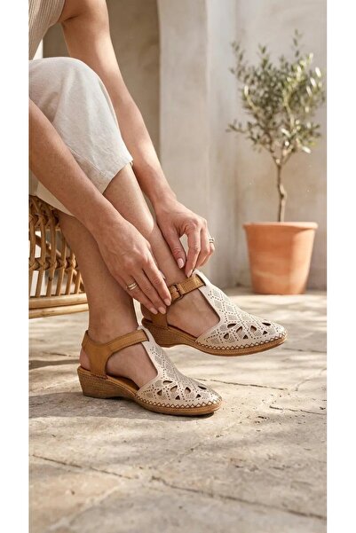 Ms Premium L04 Genuine Leather Women's Shoes