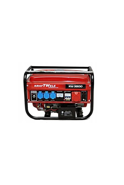 Kraftwele Τριφασική Γεννήτρια Βενζίνης 3.5KW με AVR και Τετράχρονο Κινητήρα, ...