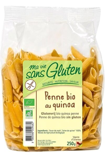 Ma vie sans Gluten إكيبيو كينوا عضوية خالية من الغلوتين على شكل بيني 250 جرام...