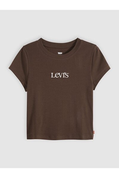 Levi's Graphic Essential Baby Kahverengi Tişört