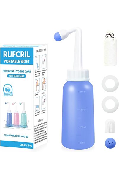 RUFCRIL Peri Bottle Postpartum, 350ml Portable Bidet Bottle, Upside Down Desi...