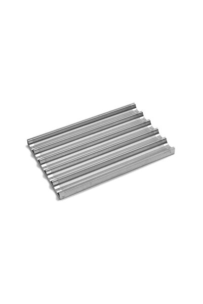 HENDI Tavă cuptor pentru baghete, perforată, aluminiu, 600 x 400 mm