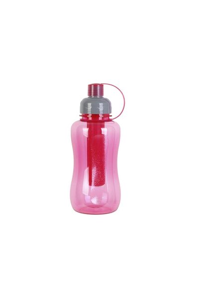 Aria Trade Μπουκάλι νερού 800ml με θήκη για παγάκια σε 3 χρώματα, 8x8.5x22 εκ...