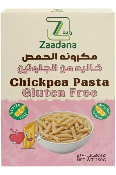 Zaadana زادنا معكرونة الحمص الخالية من الغلوتين 250 غ