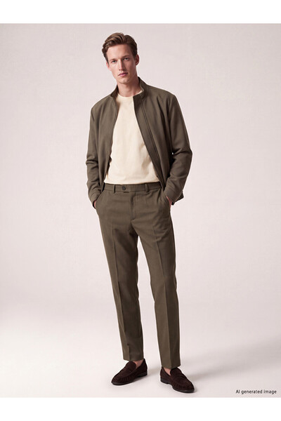 LC Waikiki Özmarka New Season Brown Regular Fit Men's Trousers