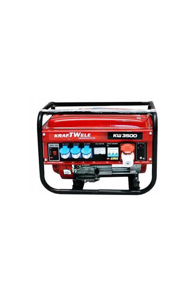 Kraftwele Γεννήτρια βενζίνης 3.5KW Τριφασική με AVR PRO και τετράχρονο κινητή...