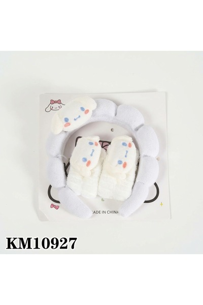 KAZUKO Cute Rabbit Design Hair Accessories Set for Girls - Padded Headband wi...