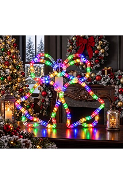 Infiniteea Коледна светеща фигурка с 50 LED, многоцветна, Infiniteea ™️ Модел...