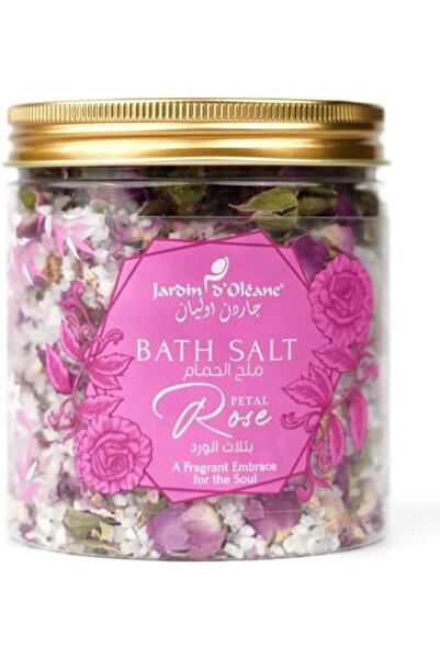 Jardin Oleane Rose Petal Bath Salt, Granules, 500 g, Moisturizer and Scrub, S...