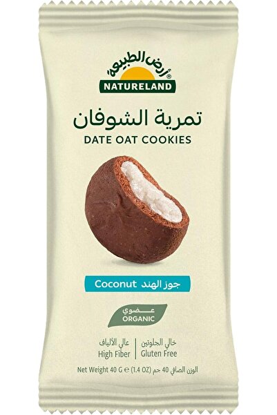 natureland Coconut Date Oat Cookies 40 g