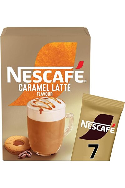NESCAFÉ DOLCE GUSTO قهوة نسكافيه سريعة التحضير بنكهة اللاتيه بالكراميل، 7 أك...