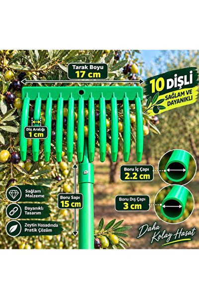 Bimsan ZEYTİN TOPLAMA TARAĞI 15 Adet