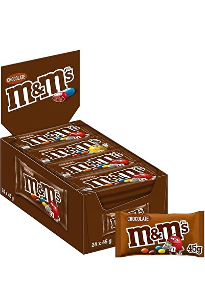 M&M's شوكولاتة بالحليب، 24 × 45 جرام