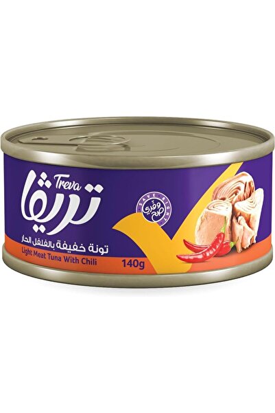 Treva Light Tuna With Chili, 140g, Canned Tuna Rich In Protein With A Bold, S...