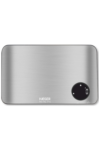 HAEGER Ζυγαριά Κουζίνας 15 κιλά / 1 γραμμάριο KS-DIG.012A