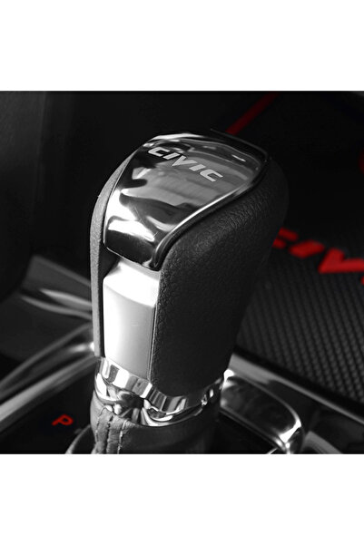 Choice Black2 Stainless Steel Sequin Sticker Car Gear Shift Knob Protective C...